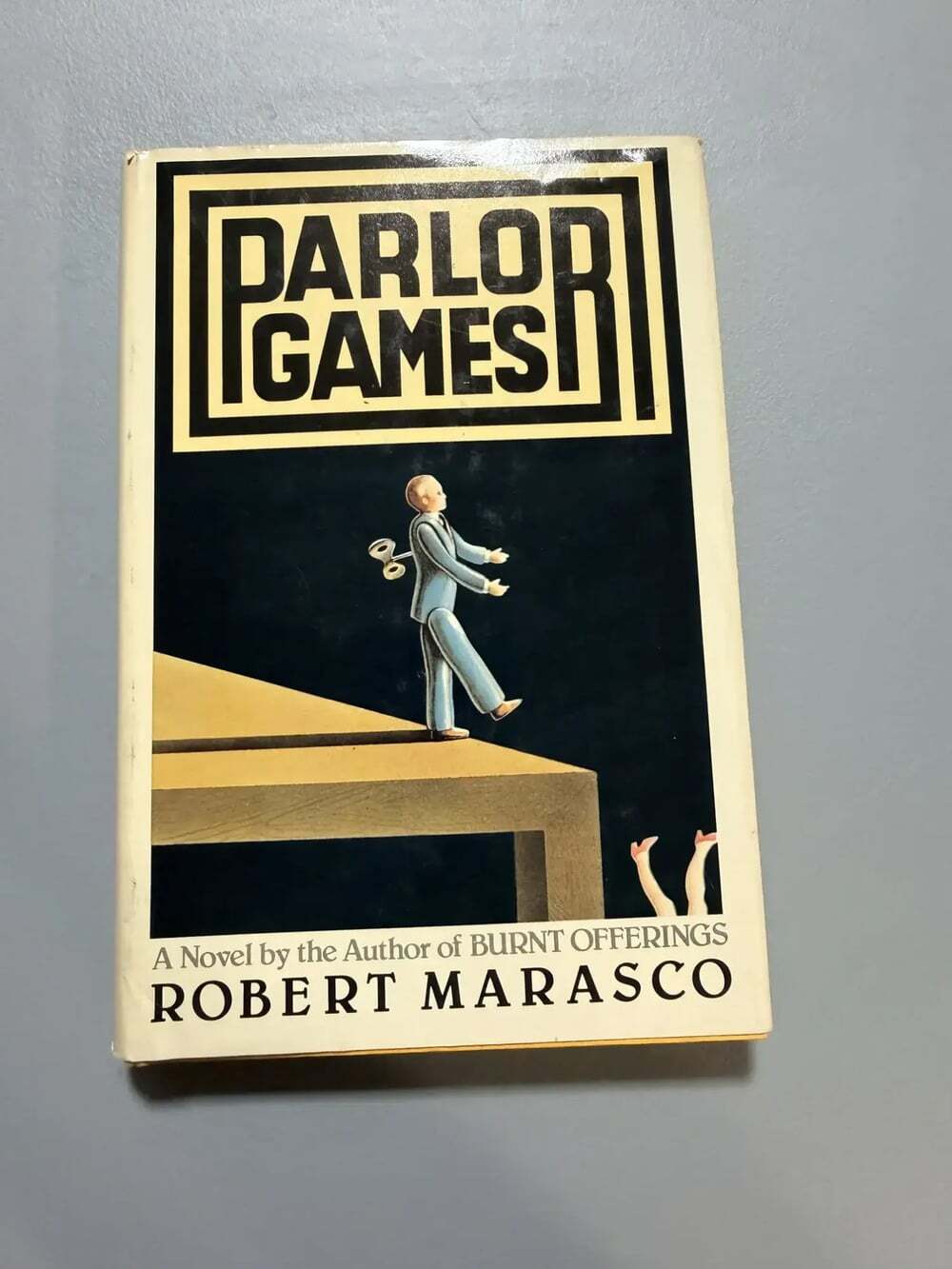 Parlor Games Robert Marasco 1979 Delacorte Press Hardcover Book Club Edition